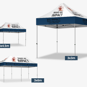 Pop-Up Marquee: Small, Medium & Large