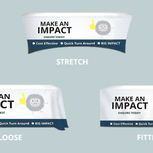 Table Cover/Throws: Fitted, Loose & Stretched