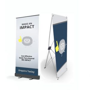 Freestanding Banners: Pull-Up & X-Frame
