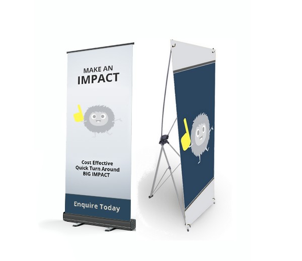 Freestanding Banners: Pull-Up & X-Frame