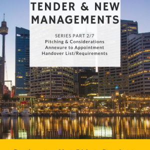 PM New Managements - Tender, Terms & Handover